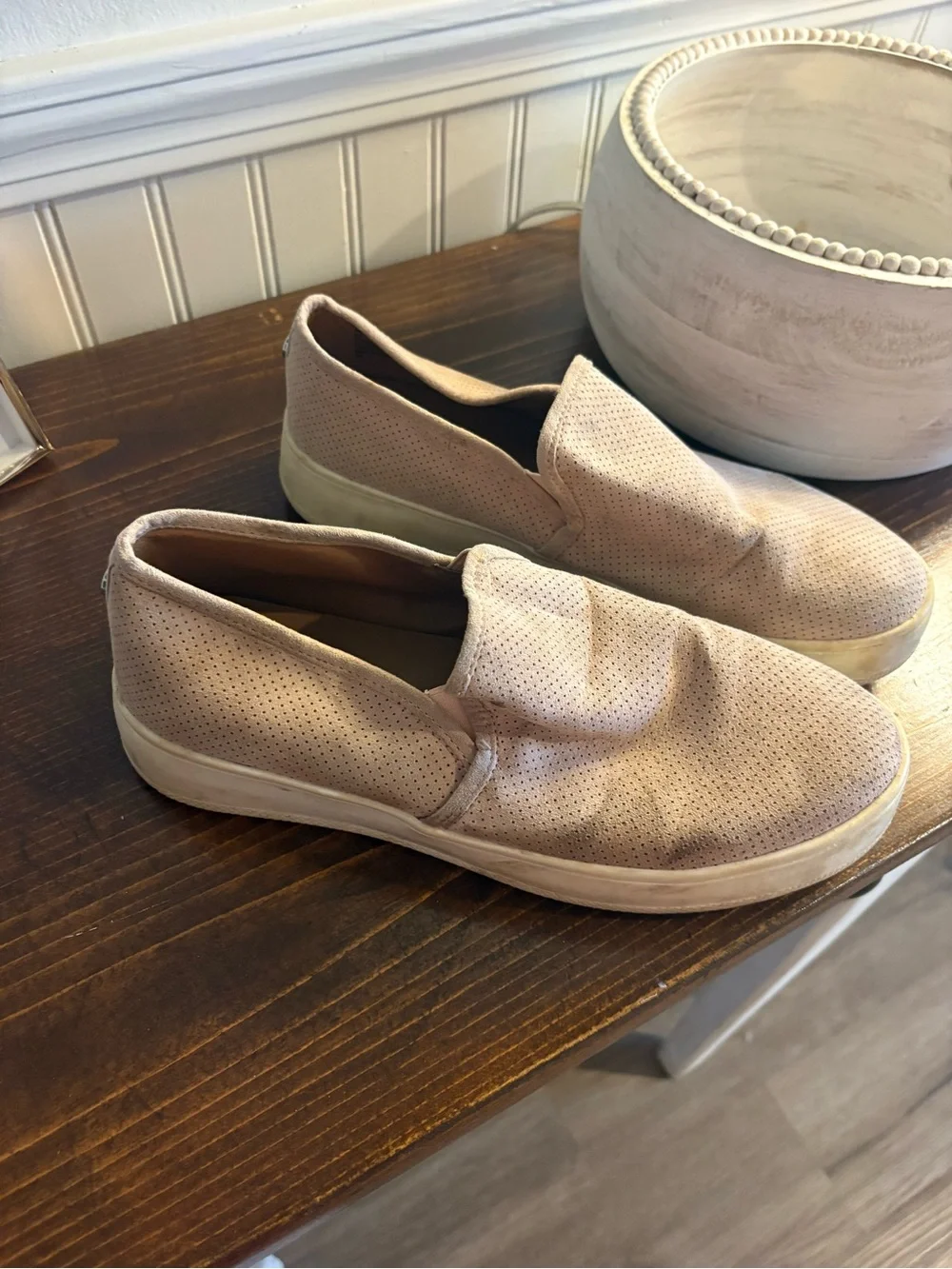 Steve Madden Men's Slip-On Sneakers in Beige